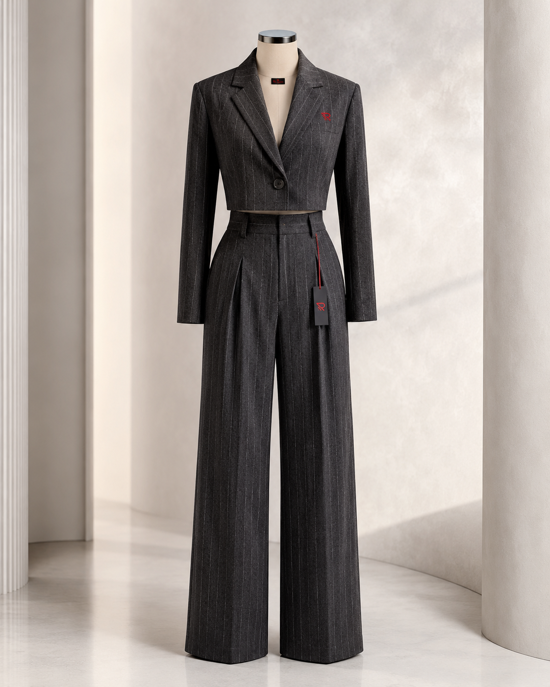 Red Fashion royal women suit